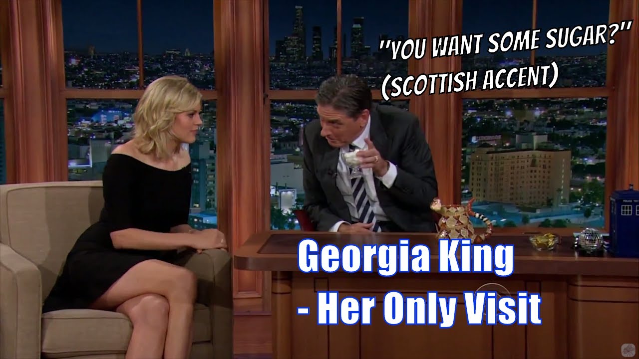 Georgia King Tries A Southern Accent Shows Us Dance Moves Her Only Visits 1080 Youtube