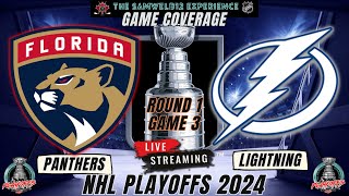 Live: Florida Panthers vs. Tampa Bay Lightning LIVE NHL hockey Playoffs Game 3