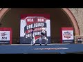 Jeremy and Bri Weber State 2019 NCA Partner Stunt