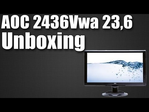 AOC 2436Vwa 23,6 Unboxing