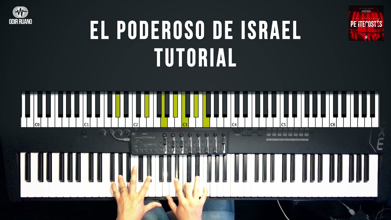 El Poderoso de Israel Tutorial Piano Acordes - Chordify