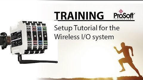 Set Up: Wireless I/O System
