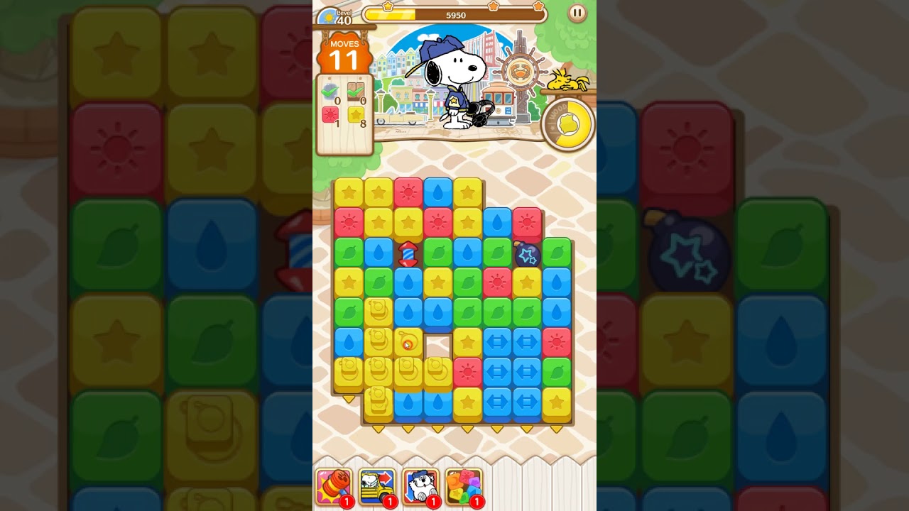 Snoopy Puzzle Journey level 40