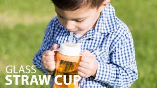 Cherub Baby, Cherub Baby Glass Straw Cup, Glass Straw Cup, Baby Glass, Straw Cup, baby feeding