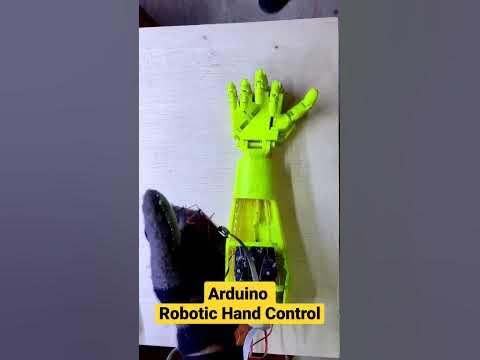 Arduino and Flex Sensor based Robotic Hand Control - YouTube