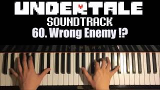 Undertale OST - 60. Wrong Enemy !? (Piano Cover by Amosdoll)