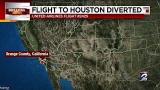 Flight to Houston diverted