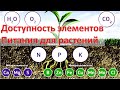 Доступность элементов питания для растений