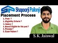 Placement Process of Shapoorji Pallonji || रसions Academy || S.K.Jaiswal