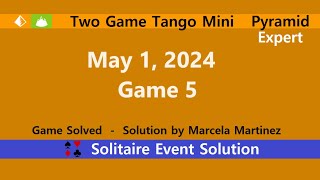 Two Game Tango Mini Game #5 | May 1, 2024 Event | Pyramid Expert screenshot 4