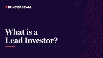 Why you need a lead investor - Ivan from Include