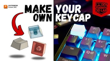 Make a Keycap in Fusion 360 | EASY 3D Print