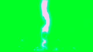 Молния №4 Анимация Грозы Эффект Грома на Зеленом фоне
