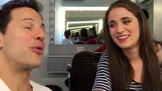 DAVID MURI PRESENTA TIPS DE ACTUACIÓN CON CARO KOPELIOFF DE SOY LUNA