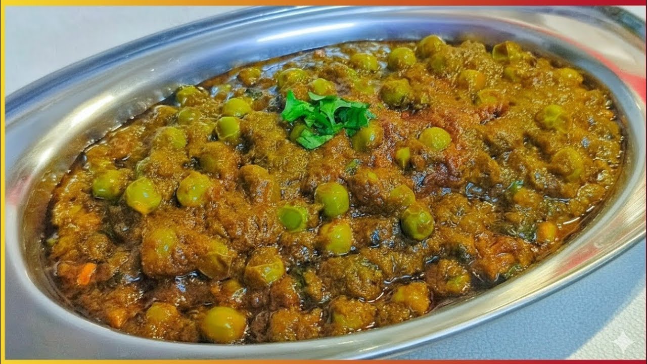 Lasooni Palak Matar 😍 | लहसुनी पालक मटर की ढाबा स्टाइल सब्ज़ी | Healthy & Tasty Recipe