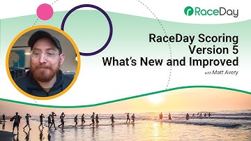 RaceDay Scoring Version 5 – What’s New and Improved