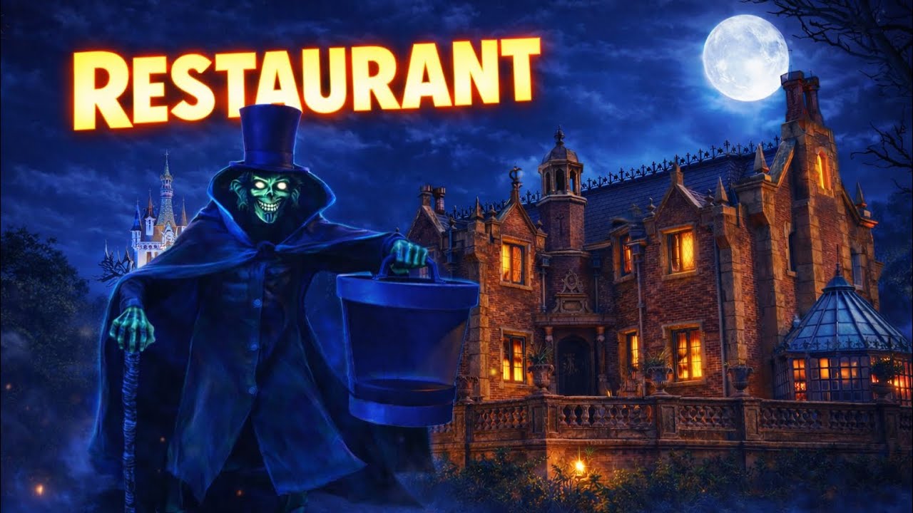 HAUNTED MANSION RESTAURANT CONFIRMED FOR THE MAGIC KINGDOM???