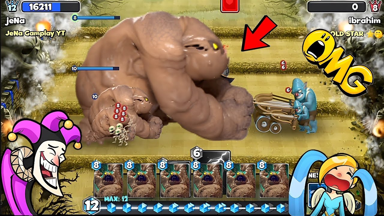 OMG 😱 Monster Size Mud Elemental Rush Battle! - Castle Crush - YouTube