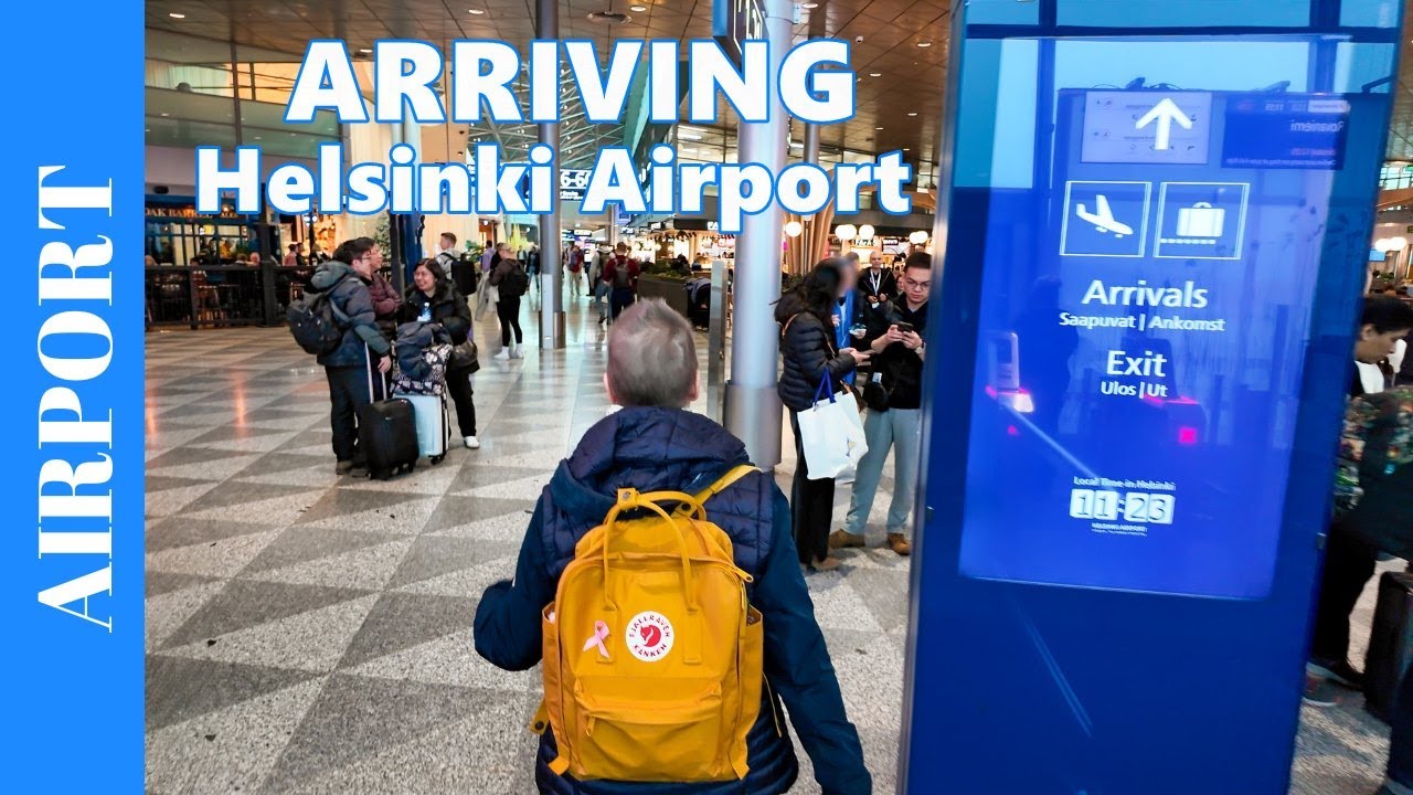 Arriving at Helsinki International Airport in Helsinki, Finland 🇫🇮 Arrival Procedure