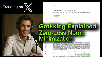 Grokking Explained: Zero-Loss Norm Minimization