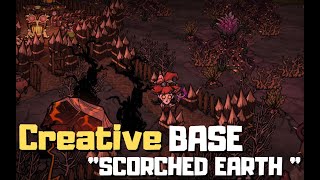 Dst Base Design Showcase - Scorched Earth Creative Build In Dont Starve Together