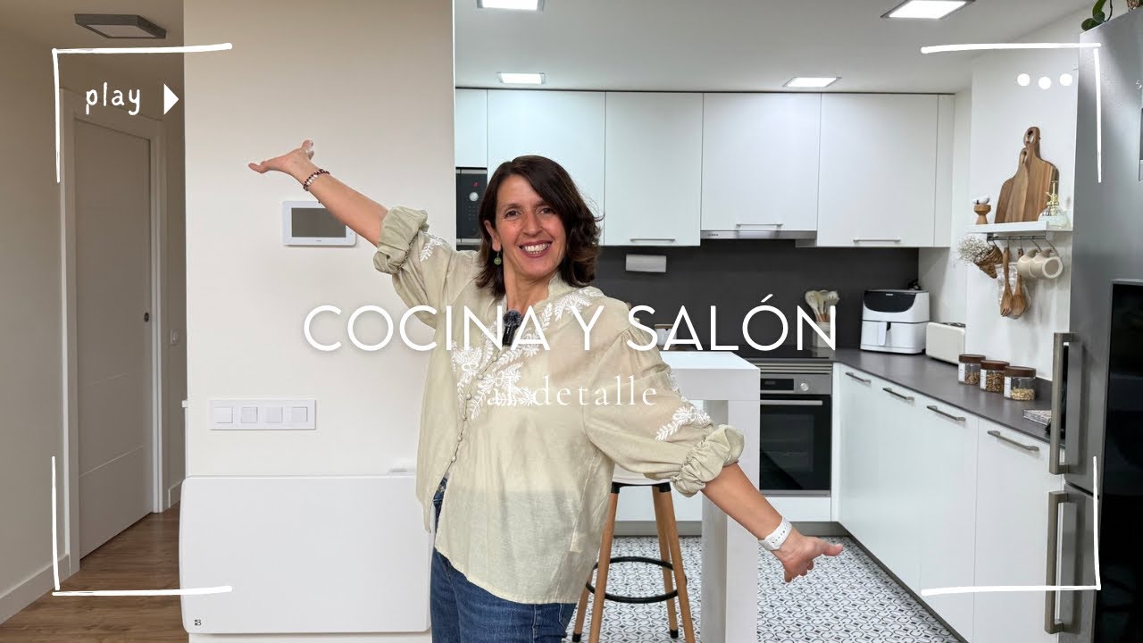 Cocina y salón al detalle🏠