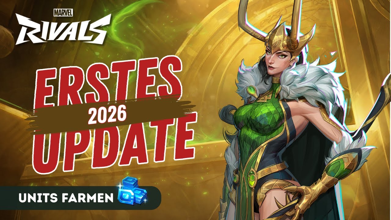ERSTES UPDATE 2026 in Marvel Rivals [Deutsch/German]