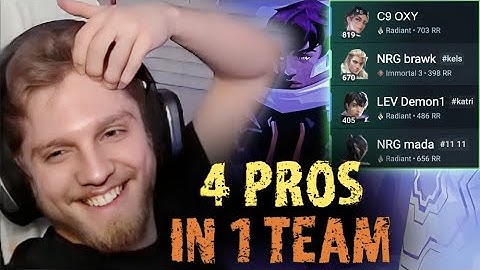 C9 OXY & DEMON1 MEET NRG DUO ( MADA & BRAWK ) IN RANKED