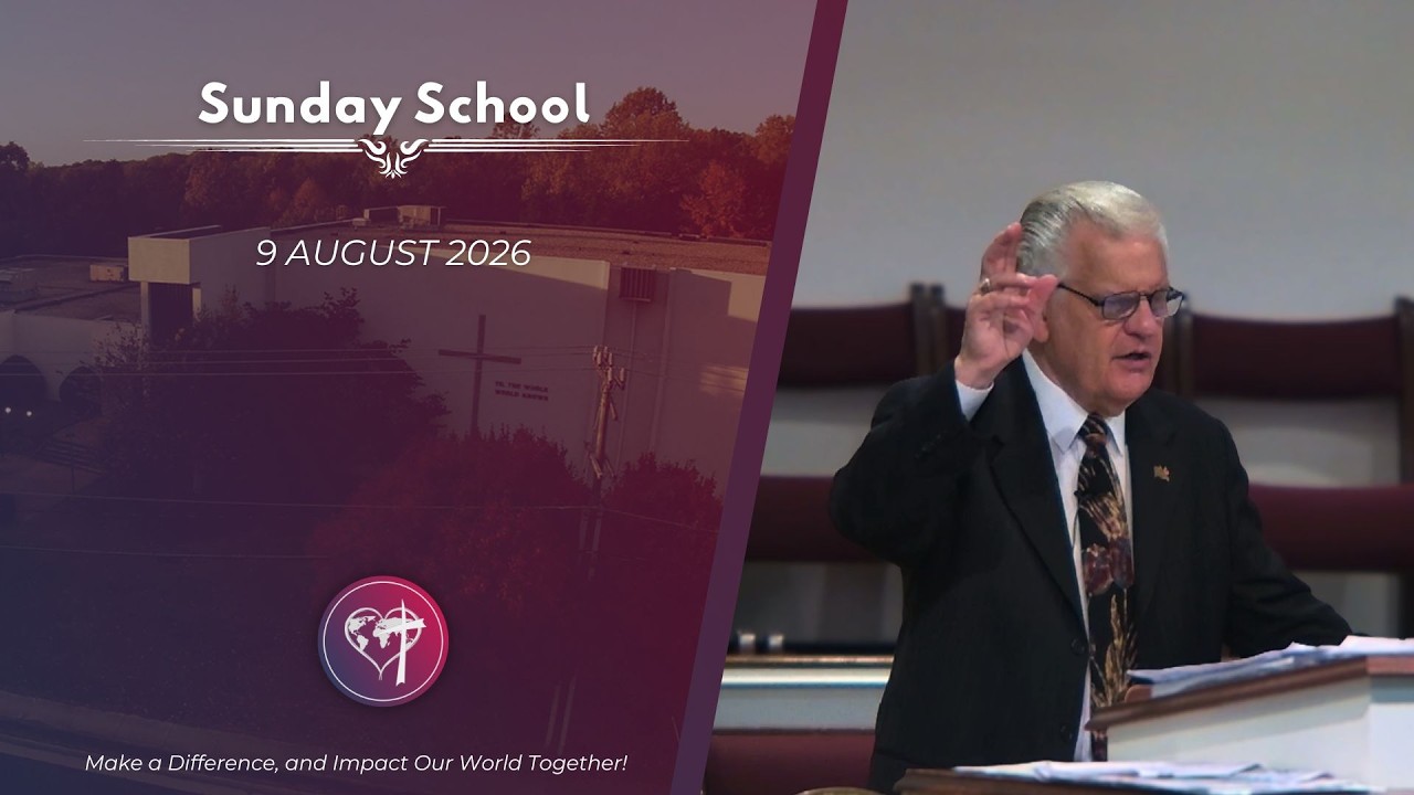 Sunday School - 9 August 2026 - CBC Service