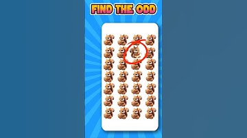 Only 1% Can Spot the ODD Emoji! 🔍 Are You Up for the Challenge? #findtheoddoneout #shorts