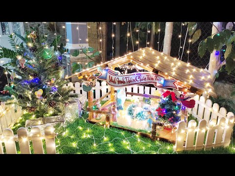 HƯỚNG DẪN LÀM HANG ĐÁ GIÁNG SINH (NOEL)
