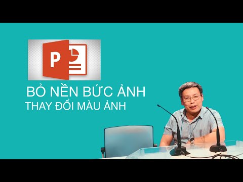 BỎ NỀN ẢNH BẰNG POWERPOINT. (Remove photo background with powerpoint)