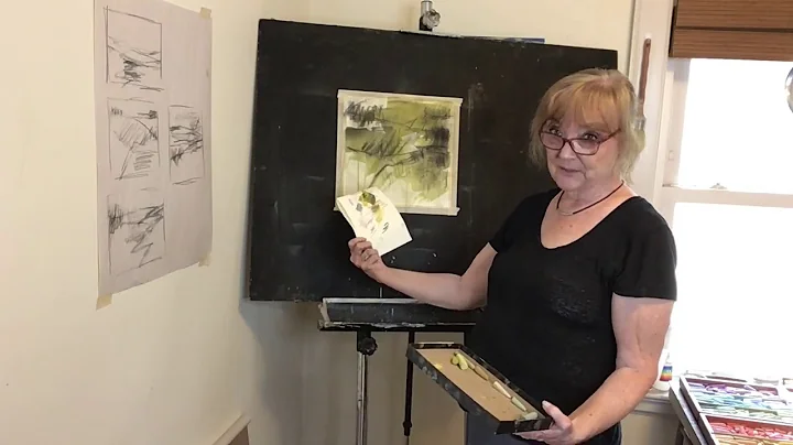 Abstract Landscape in Pastel
