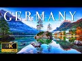 Flying over germany 4k u relaxing music with stunning beautiful nature 4k ultra