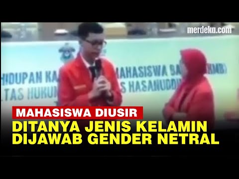 Viral Mahasiswa Unhas Nonbiner Diusir Dosen Karena Pilih Gender Netral