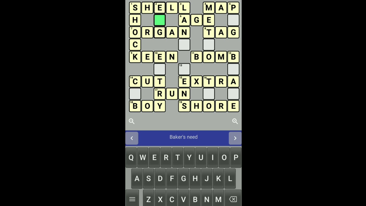 CrossWord Puzzle Level # 13