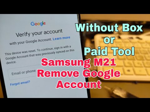 BOOM! Samsung M21 (SM-M215F), Remove Google Account, Bypass FRP. Without Box or Paid Tool.