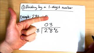 Class 18 - Homework Help - Division - Task 1 - Dividing by a 1-digit Number
