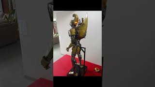 Robot Gatot Kaca Pasang Di Gedung animatronic robot transformers machine metalart