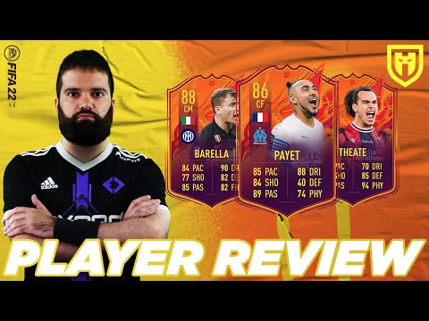 PAYET 86, BARELLA 88 E THEATE 85 HEADLINERS /// FIFA 22 PLAYERS REVIEW