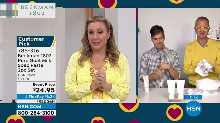 HSN | Beekman 1802 Beauty - All On Free Shipping 0...