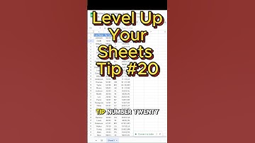 Using Text Join in Google Sheets #levelupyoursheets