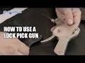 How to Use a Lock Pick Gun | Mr. Locksmith Video