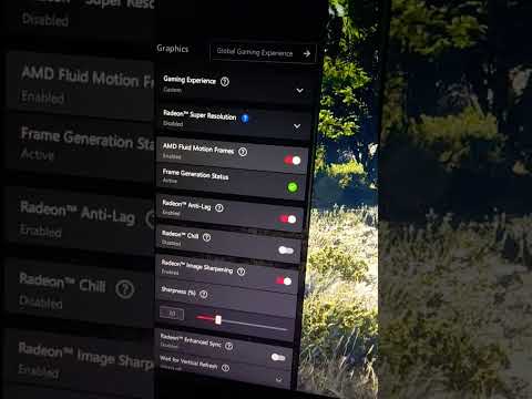 DOUBLE YOUR FPS (AMD FLUID MOTION FRAMES) #AFMF - Driver Based AI Frame Generation on RX 6600