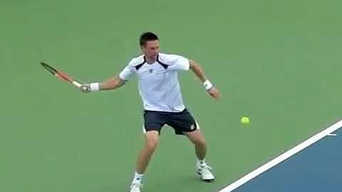 Robin Soderling - Forehand - Slow Motion