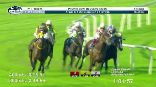 Vidéo de la course PMU PREMIO DON JILGUERO 2021