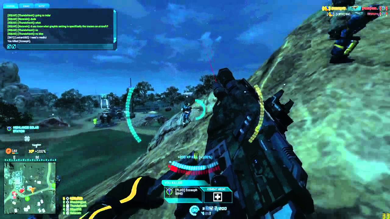 PlanetSide 2 - Infil SMG Excitement - YouTube
