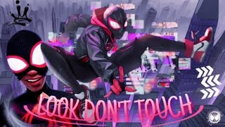 LOOK DON'T TOUCH - ODETARI CADE CLAIR / [EDIT/AMV] MILES MORALES (SPIDERMAN) 🕷️❤️ Resimi