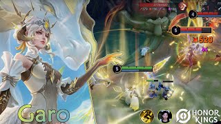 Honor of Kings （Garo）Dawn dragon theme skin|Skin tema Dragão da Luz Sagrada