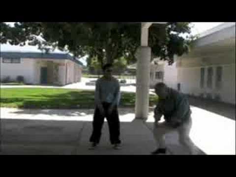 Baji Basic--Sifu Adam Hsu and senior student Liu C...